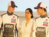 SAUBER C32, (de gauche à droite) : Nico Hulkenberg (GER) Sauber avec Monisha Kaltenborn (AUT) Sauber Team Principal et son coéquipier Esteban Gutierrez (MEX) Sauber.