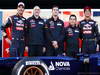 TORO ROSSO STR8, (L to R): Jean-Eric Vergne (FRA) Scuderia Toro Rosso with Franz Tost (AUT) Scuderia Toro Rosso Team Principal; James Key (GBR) Scuderia Toro Rosso Technical Director; Daniel Ricciardo (AUS) Scuderia Toro Rosso.

