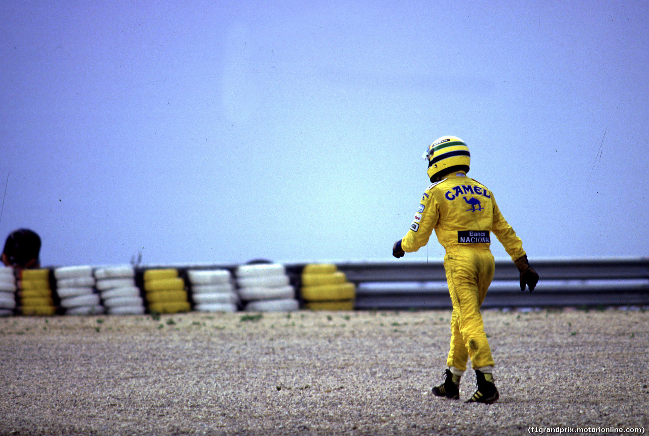 AYRTON SENNA, Fia Formula One Word Championship 1987 Ayrton Senna (bra) Lotus 99T