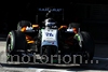 Force India VJM07, Sergio Perez (MEX) Sahara Force India F1 VJM07 leaves the pits.
28.01.2014. Formula One Testing, Day One, Jerez, Spain.
