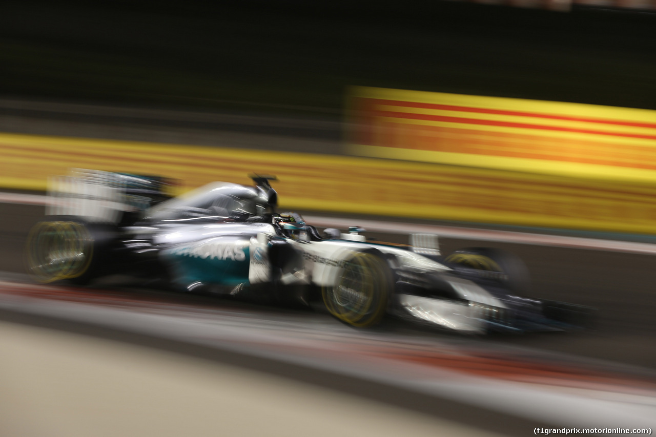 GP ABU DHABI, 23.11.2014- Gara, Lewis Hamilton (GBR) Mercedes AMG F1 W05