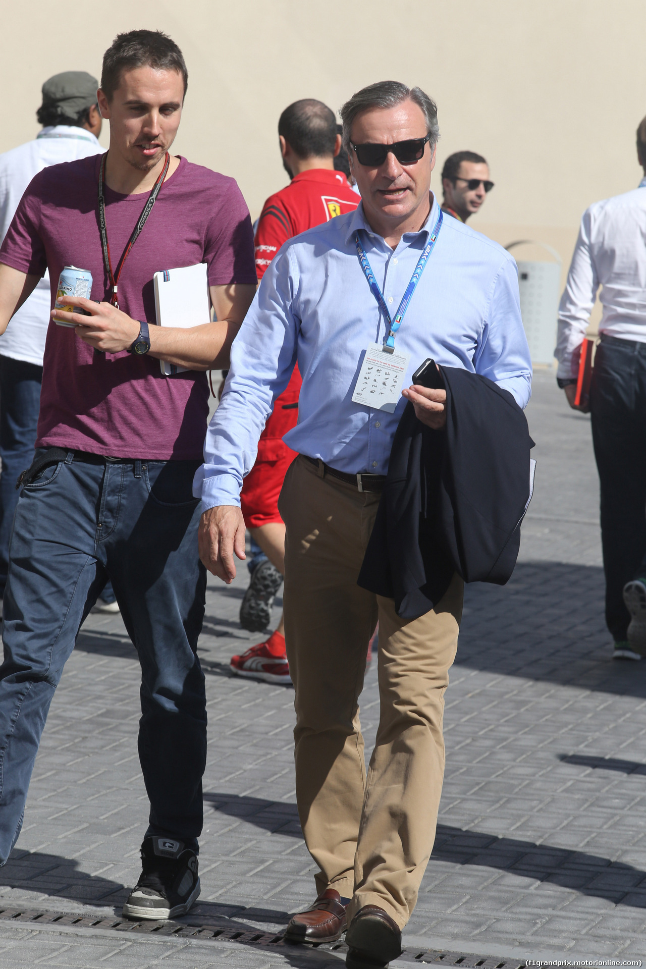 GP ABU DHABI, 23.11.2014- Carlos Sainz (ESP) Ex WRC Champion