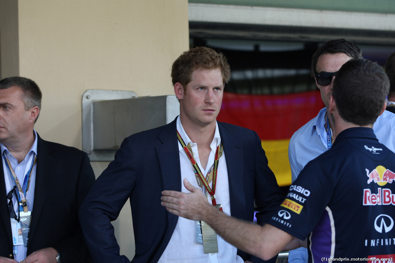 GP ABU DHABI, 23.11.2014- Gara, Prince Henry of Wales