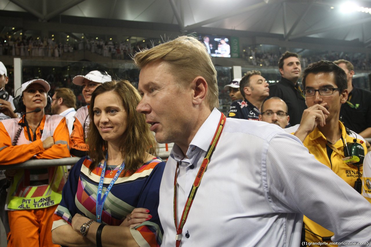 GP ABU DHABI, 23.11.2014- Gara, Mika Hakkinen (FIN)