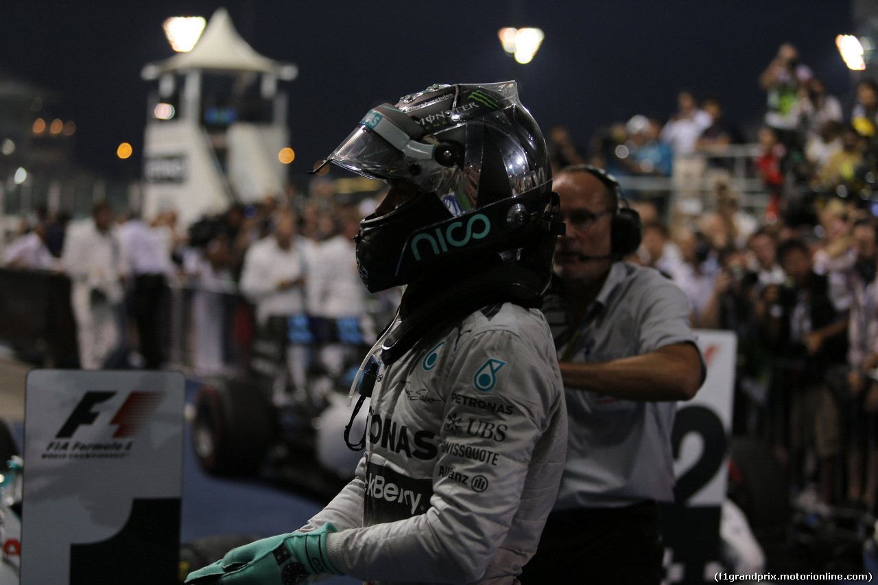 GP ABU DHABI, 23.11.2014- Gara, terzo Valtteri Bottas (FIN) Williams F1 Team FW36