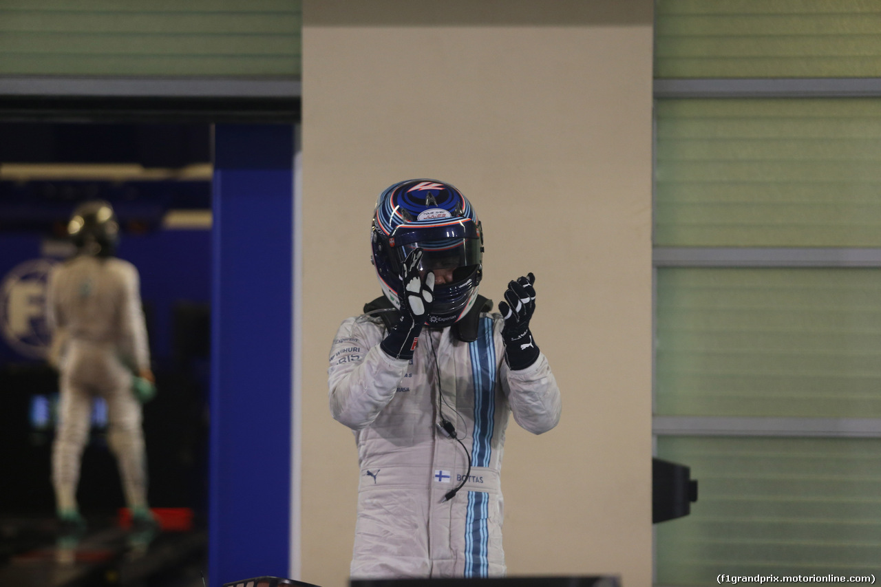 GP ABU DHABI, 23.11.2014- Gara, terzo Valtteri Bottas (FIN) Williams F1 Team FW36