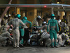 GP ABU DHABI, 23.11.2014- Gara, Pit stop, Nico Rosberg (GER) Mercedes AMG F1 W05