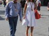 GP ABU DHABI, 23.11.2014- Nikki Lauda (AU), Mercedes e Fabiana Flosi (BRA), Wife of Bernie Ecclestone