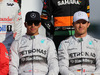 GP ABU DHABI, 23.11.2014 – Lewis Hamilton (GBR) Mercedes AMG F1 W05 und Nico Rosberg (GER) Mercedes AMG F1 W05