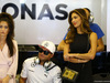 GP ABU DHABI, 23.11.2014- Gara, Nicolas Hamilton, brother of Lewis Hamilton (GBR) Mercedes AMG F1 W05 e Nicole Scherzinger (USA), girlfriend of Lewis Hamilton (GBR)