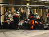 GP ABU DHABI, 23.11.2014- Gara, Pit stop, Sergio Perez (MEX) Sahara Force India F1 VJM07