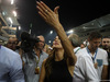 GP ABU DHABI, 23.11.2014- Gara, Nicole Scherzinger (USA), girlfriend of Lewis Hamilton (GBR)