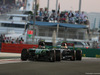 GP ABU DHABI, 23.11.2014- Gara, Will Stevens (GBR) Caterham F1 Team davanti a Esteban Gutierrez (MEX), Sauber F1 Team C33