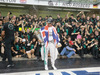 GP ABU DHABI, 23.11.2014- Gara, Festeggiamenti, Lewis Hamilton (GBR) Mercedes AMG F1 W05 vincitore e F1 World Champion 2014
