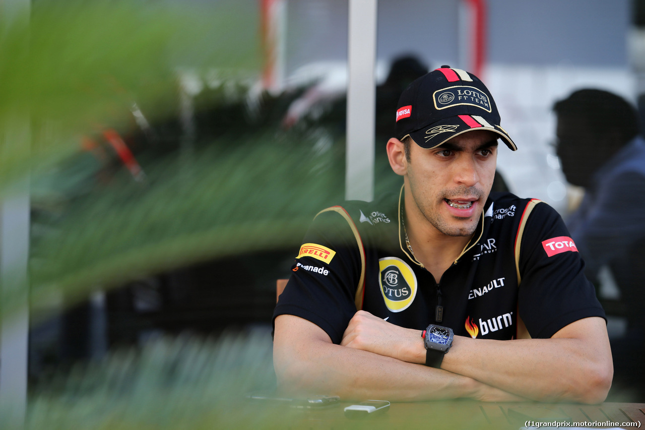 GP ABU DHABI, 20.11.14- Pastor Maldonado (VEN) Lotus F1 Team E22