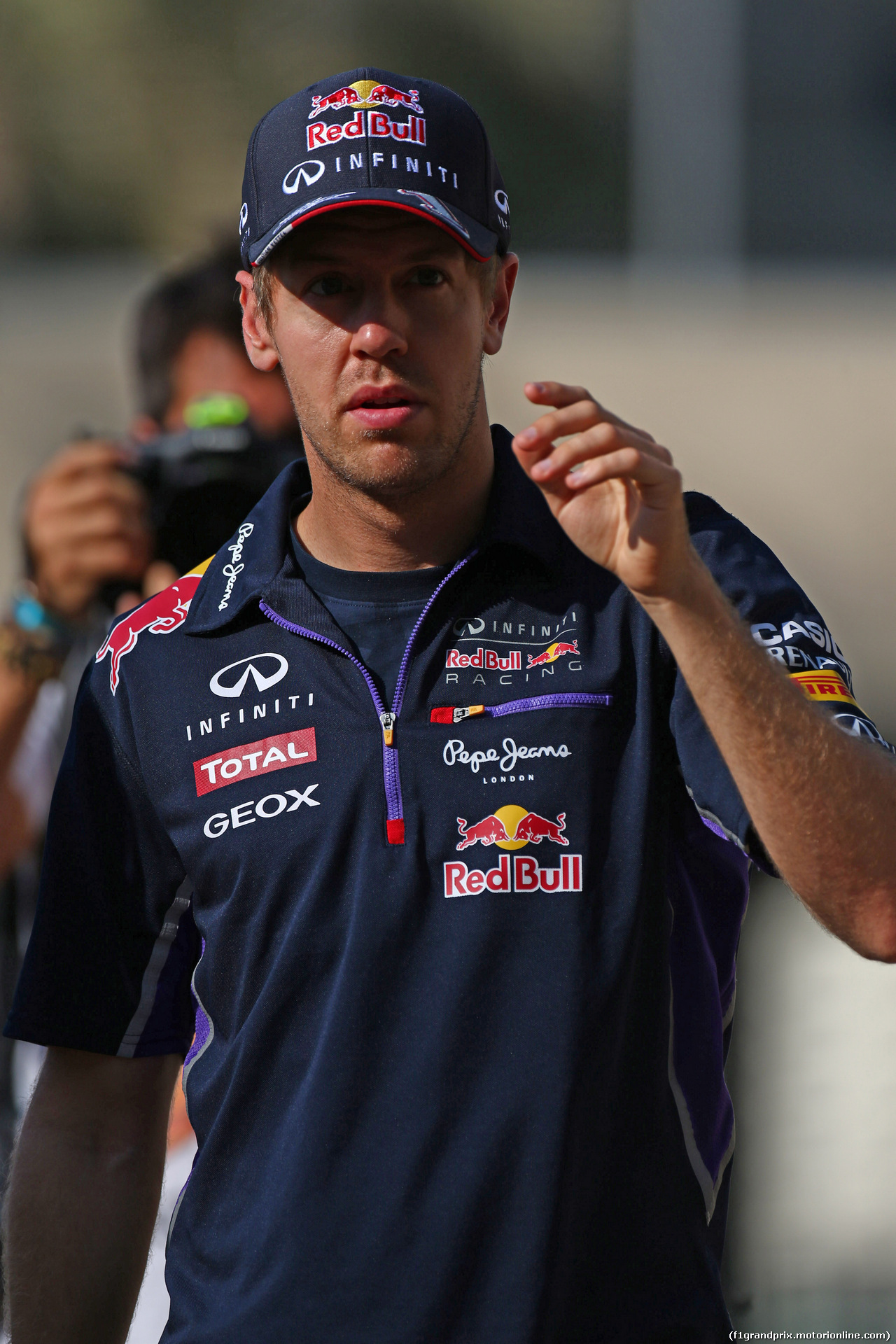 GP ABU DHABI, 20.11.14- Sebastian Vettel (GER) Red Bull Racing RB10