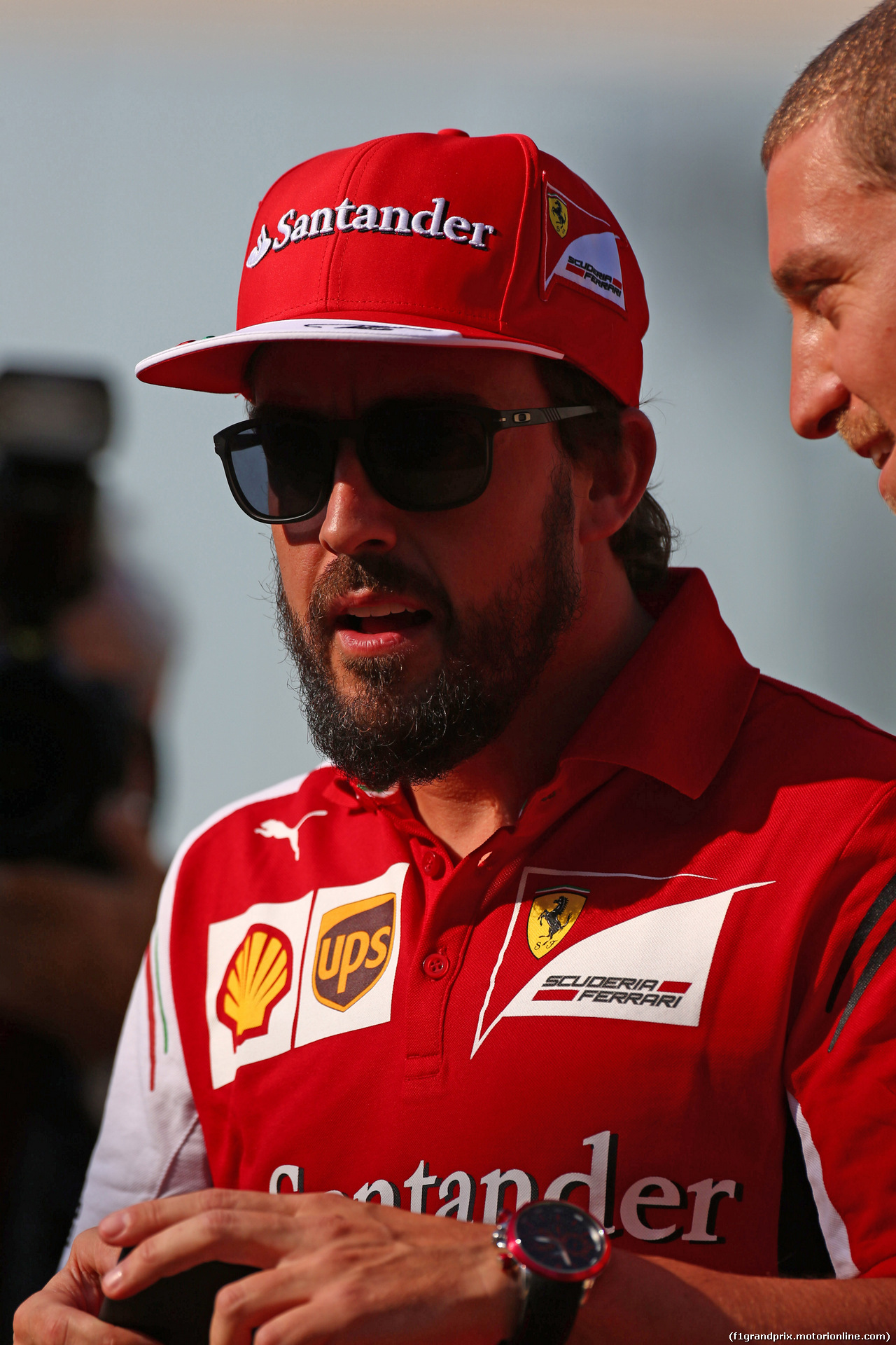 GP ABU DHABI, 20.11.14- Fernando Alonso (ESP) Ferrari F14-T