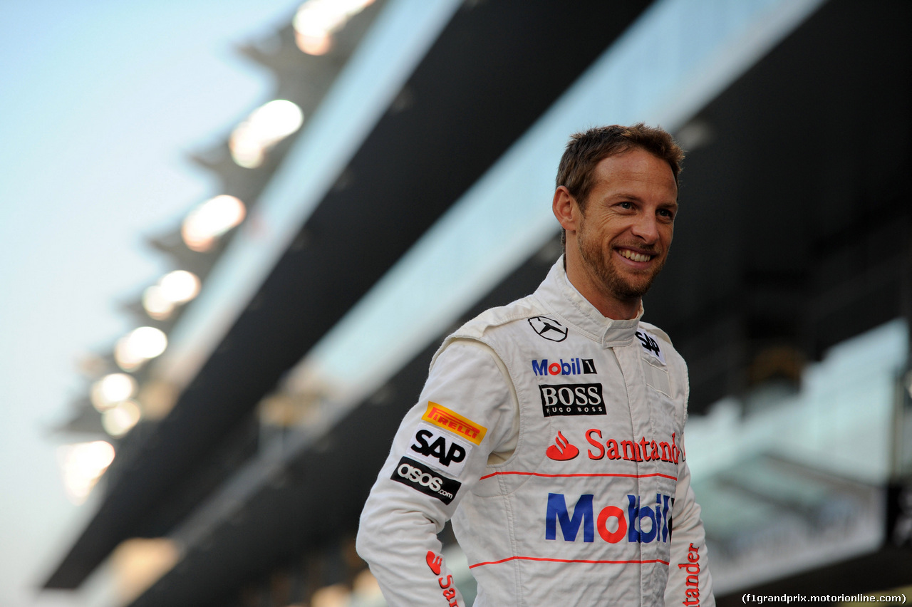 GP ABU DHABI, 20.11.14- Jenson Button (GBR) McLaren Mercedes MP4-29