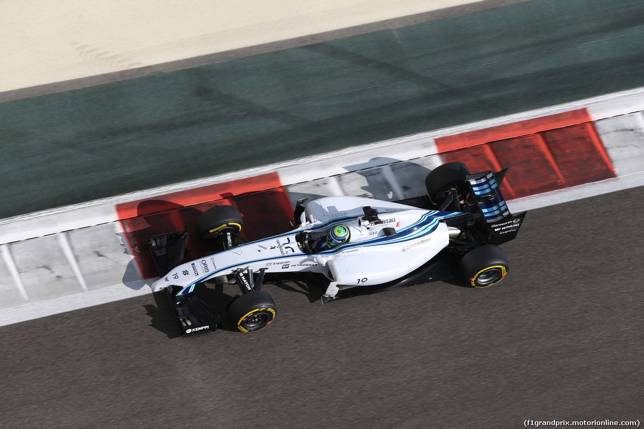 GP ABU DHABI, 22.11.2014 - Qualifiche, Felipe Massa (BRA) Williams F1 Team FW36