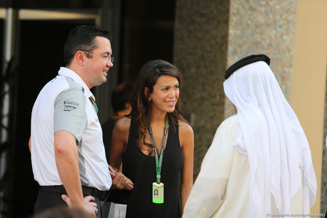 GP ABU DHABI, 22.11.2014 - Qualifiche, Eric Boullier (FRA) McLaren Racing Director