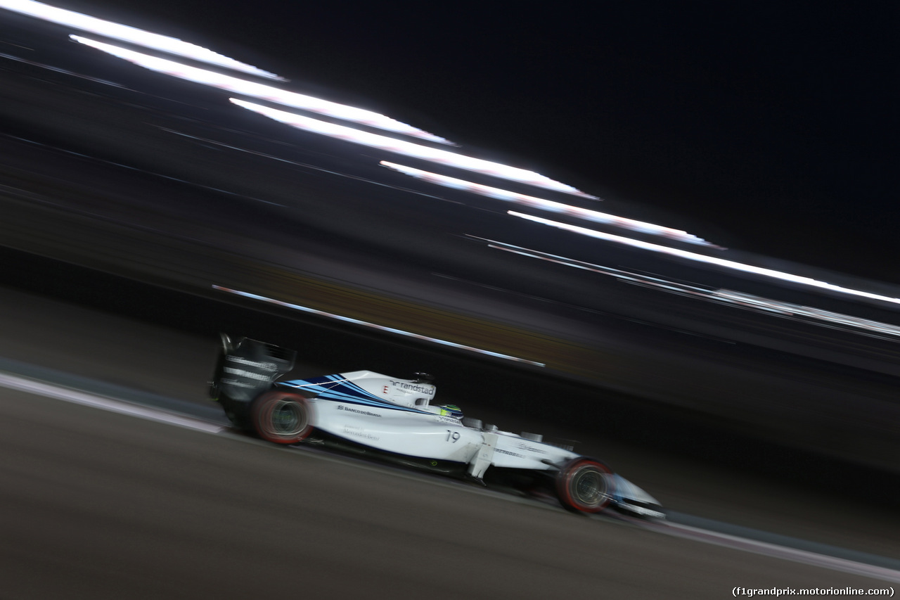 GP ABU DHABI, 22.11.2014 - Qualifiche, Felipe Massa (BRA) Williams F1 Team FW36