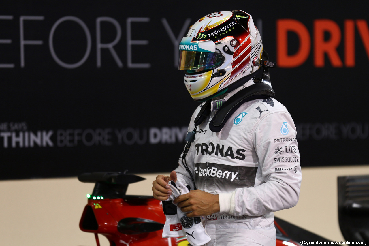 GP ABU DHABI, 22.11.2014 - Qualifiche, Lewis Hamilton (GBR) Mercedes AMG F1 W05