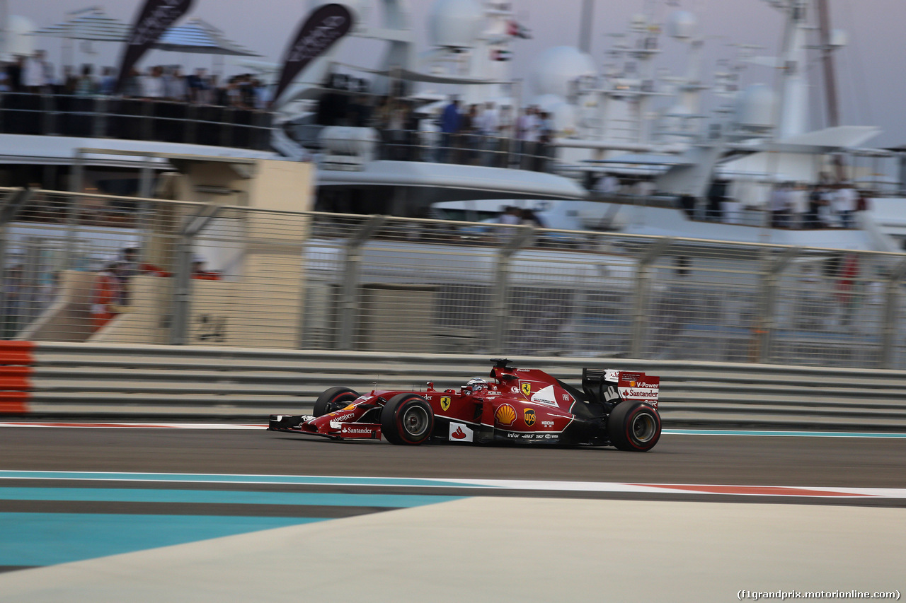 GP ABU DHABI, 22.11.2014 - Qualifiche, Fernando Alonso (ESP) Ferrari F14-T