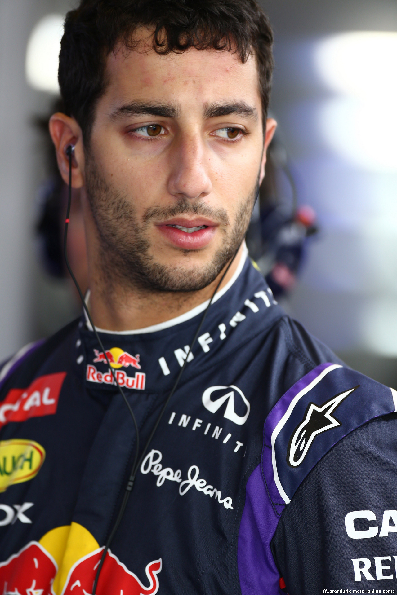 GP ABU DHABI, 21.11.2014 - Prove Libere 1, Daniel Ricciardo (AUS) Red Bull Racing RB10