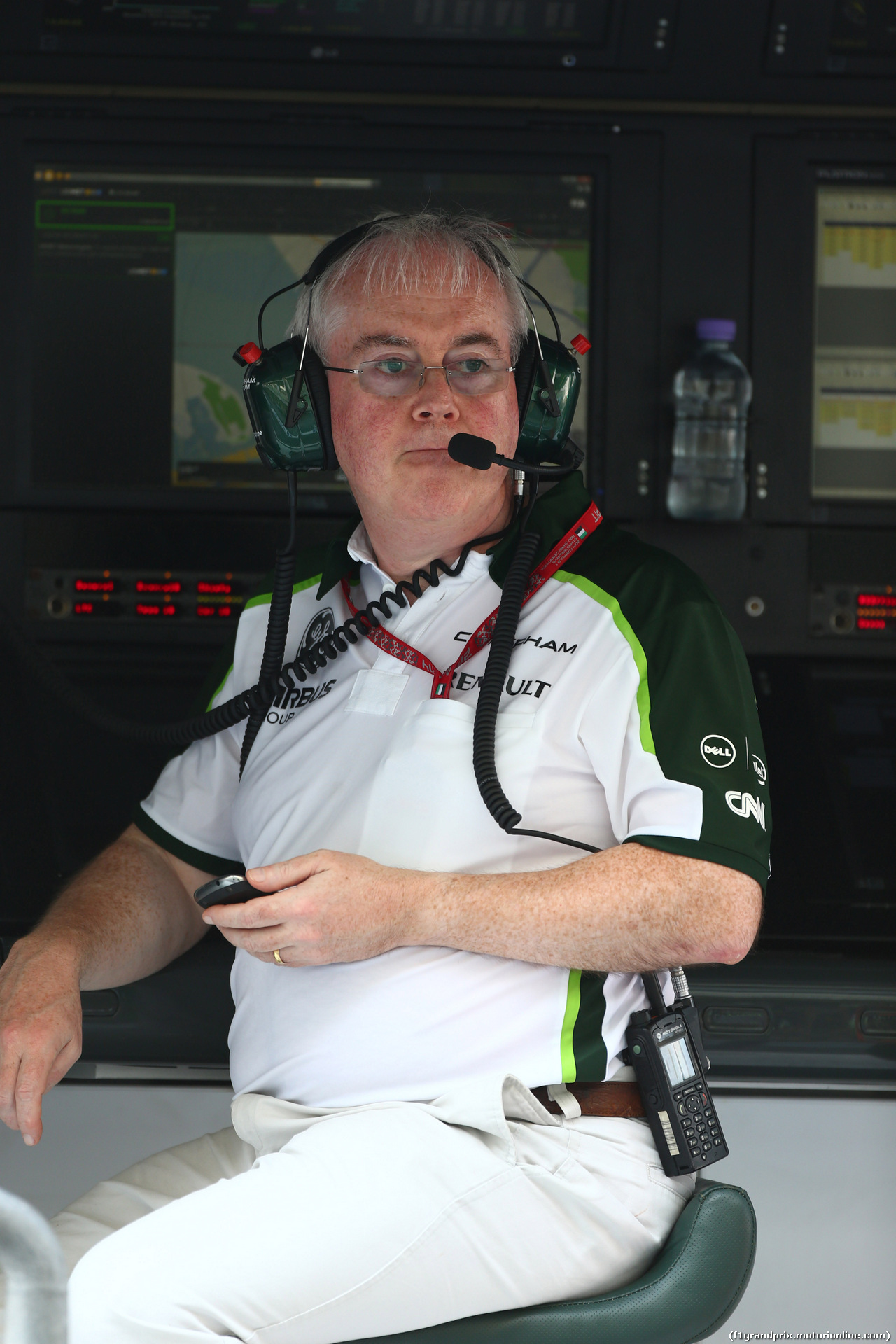 GP ABU DHABI, 21.11.2014 - Prove Libere 1, Finbarr O'Connell, Team Principal, Caterham F1 Team