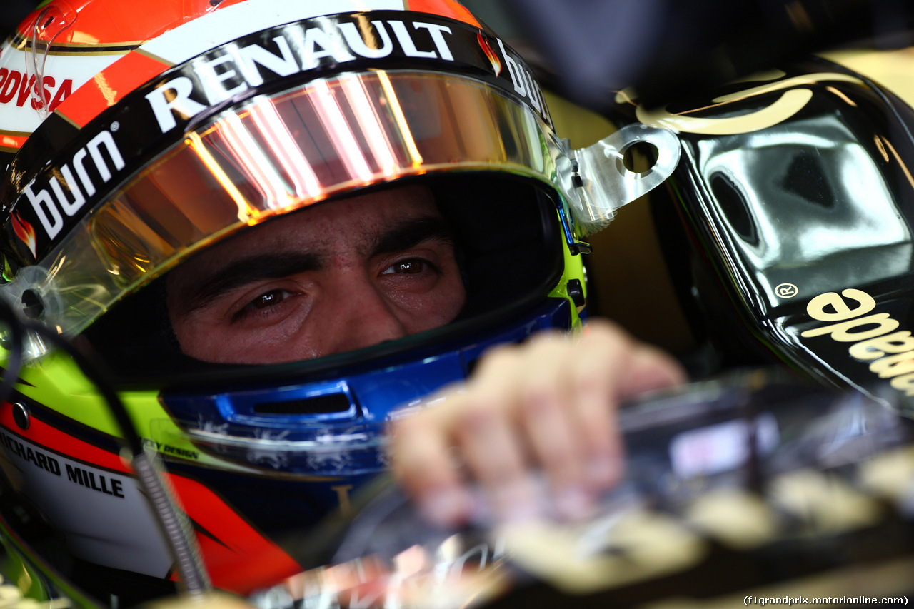 GP ABU DHABI, 21.11.2014 - Prove Libere 1, Pastor Maldonado (VEN) Lotus F1 Team E22