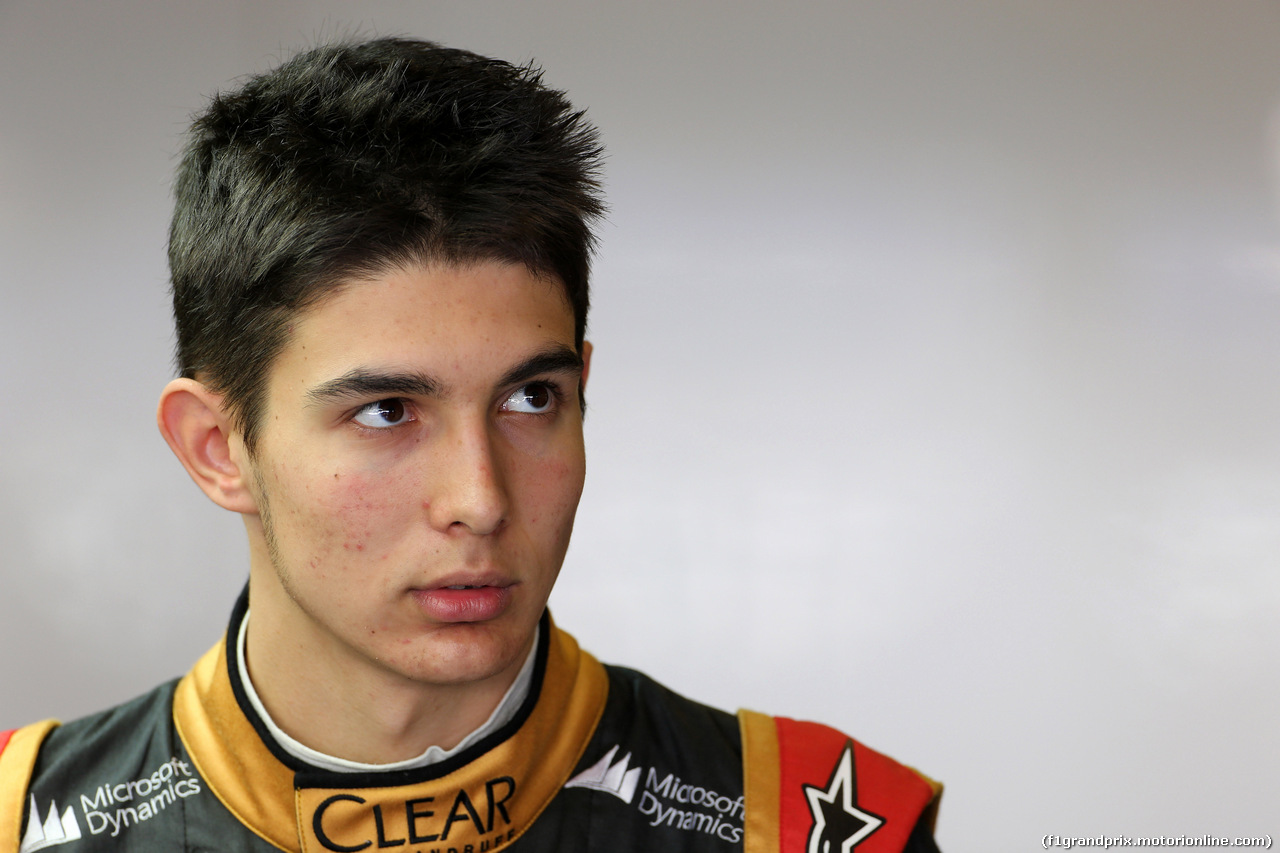 GP ABU DHABI, 21.11.2014 - Prove Libere 1, Esteban Ocon (FRA), Test Driver Lotus F1 Team