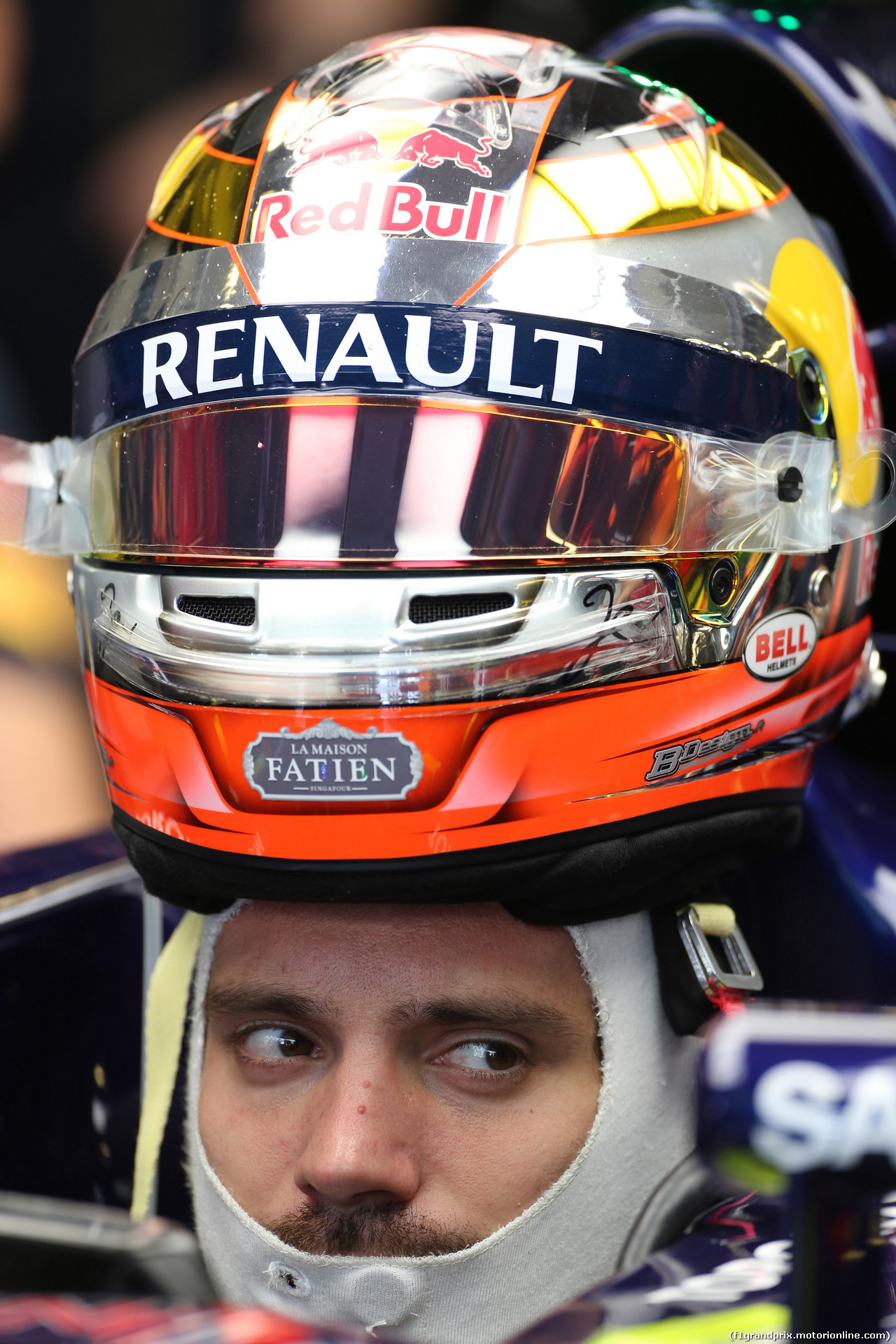 GP ABU DHABI, 21.11.2014 - Prove Libere 1, Jean-Eric Vergne (FRA) Scuderia Toro Rosso STR9