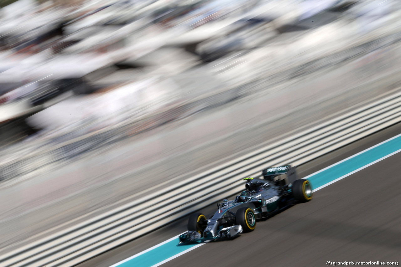 GP ABU DHABI, 21.11.2014 - Prove Libere 1, Nico Rosberg (GER) Mercedes AMG F1 W05