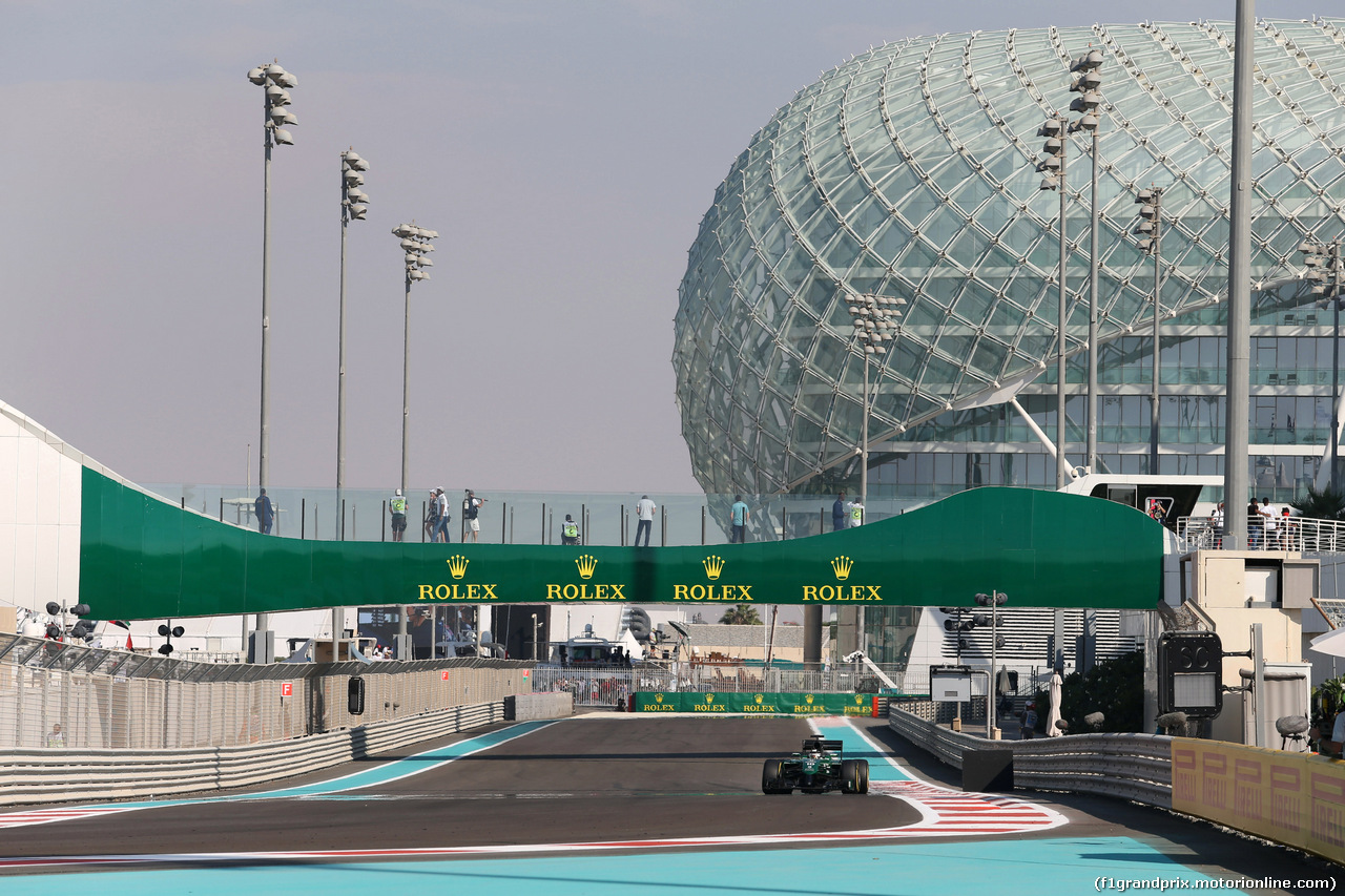 GP ABU DHABI, 21.11.2014 - Prove Libere 1, Kamui Kobayashi (JAP) Caterham F1 Team CT-04