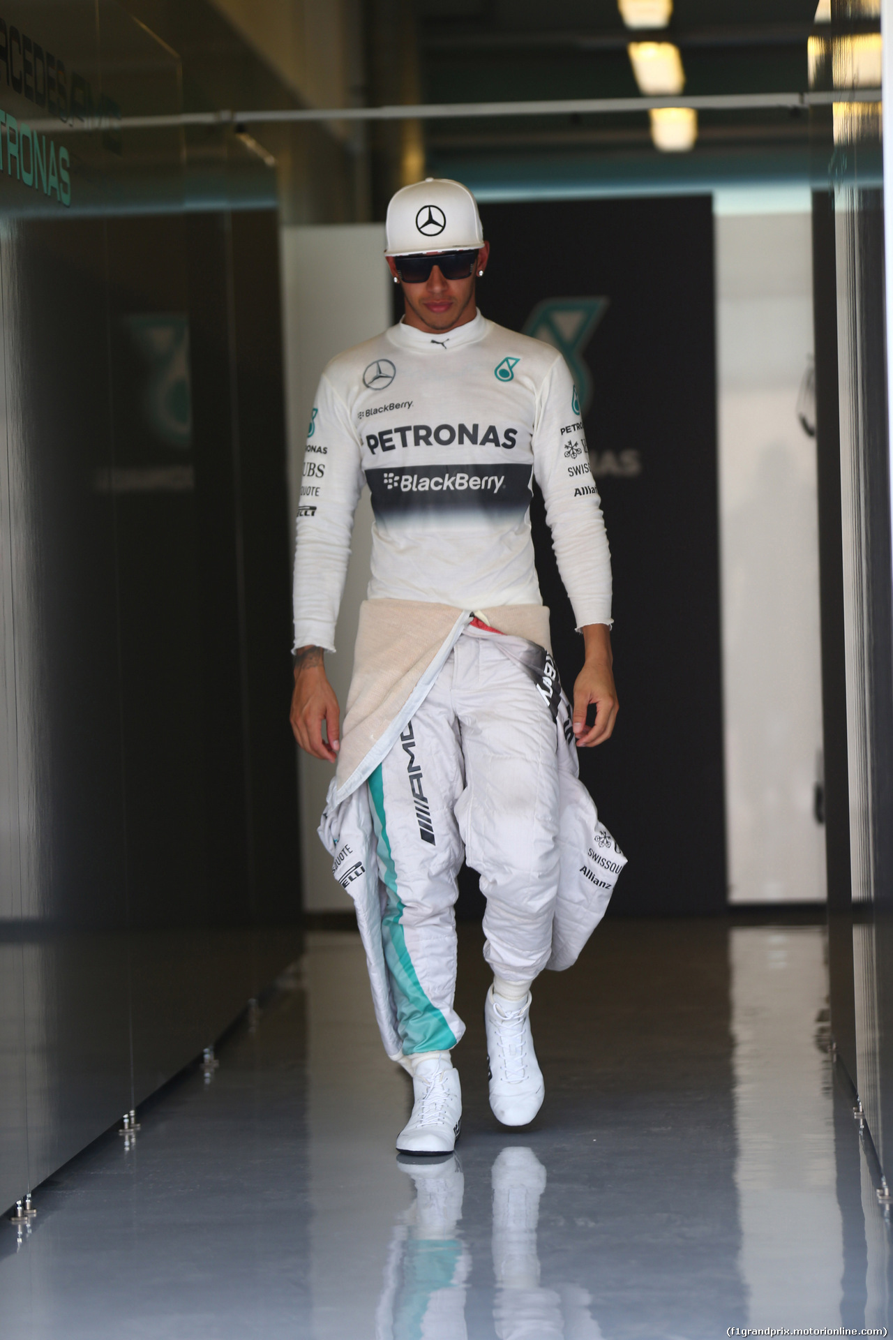 GP ABU DHABI, 21.11.2014 - Prove Libere 1, Lewis Hamilton (GBR) Mercedes AMG F1 W05