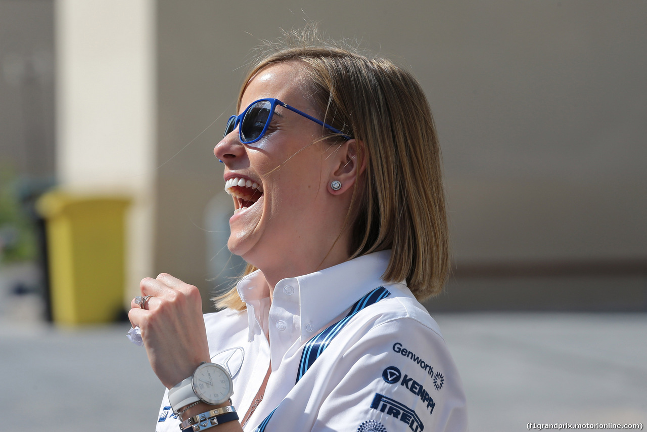 GP ABU DHABI, 21.11.2014 - Prove Libere 1, Susie Wolff (GBR) Williams Development Driver
