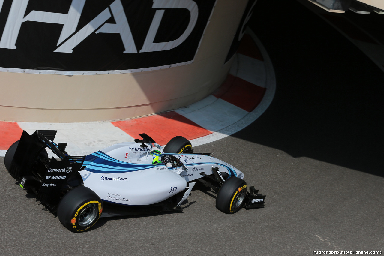 GP ABU DHABI, 21.11.2014 - Prove Libere 1, Felipe Massa (BRA) Williams F1 Team FW36