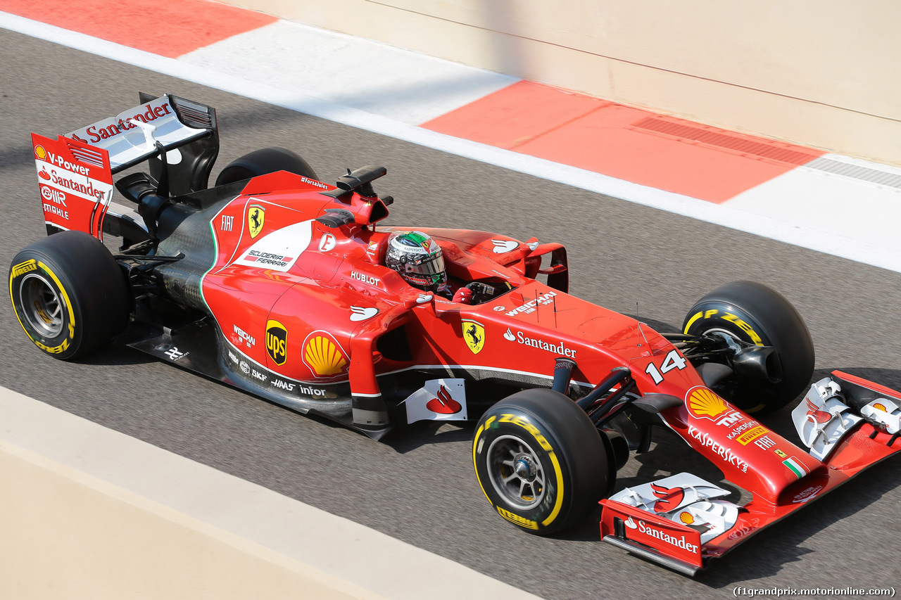 GP ABU DHABI, 21.11.2014 - Prove Libere 1, Fernando Alonso (ESP) Ferrari F14-T