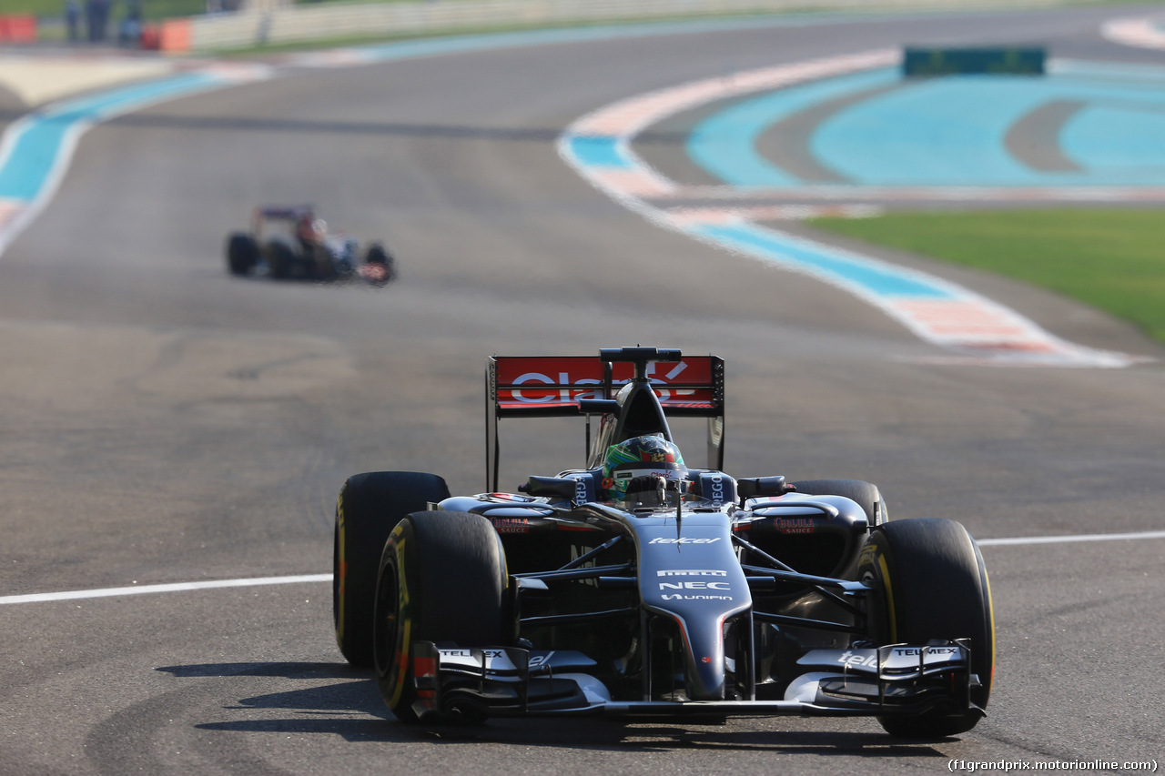 GP ABU DHABI, 21.11.2014 - Prove Libere 1, Adderly Fong (HKG) Test driver, Sauber F1 Team