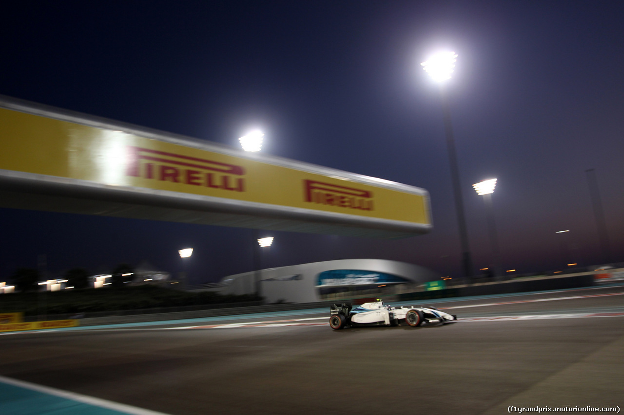 GP ABU DHABI, 21.11.2014 - Prove Libere 2, Felipe Massa (BRA) Williams F1 Team FW36