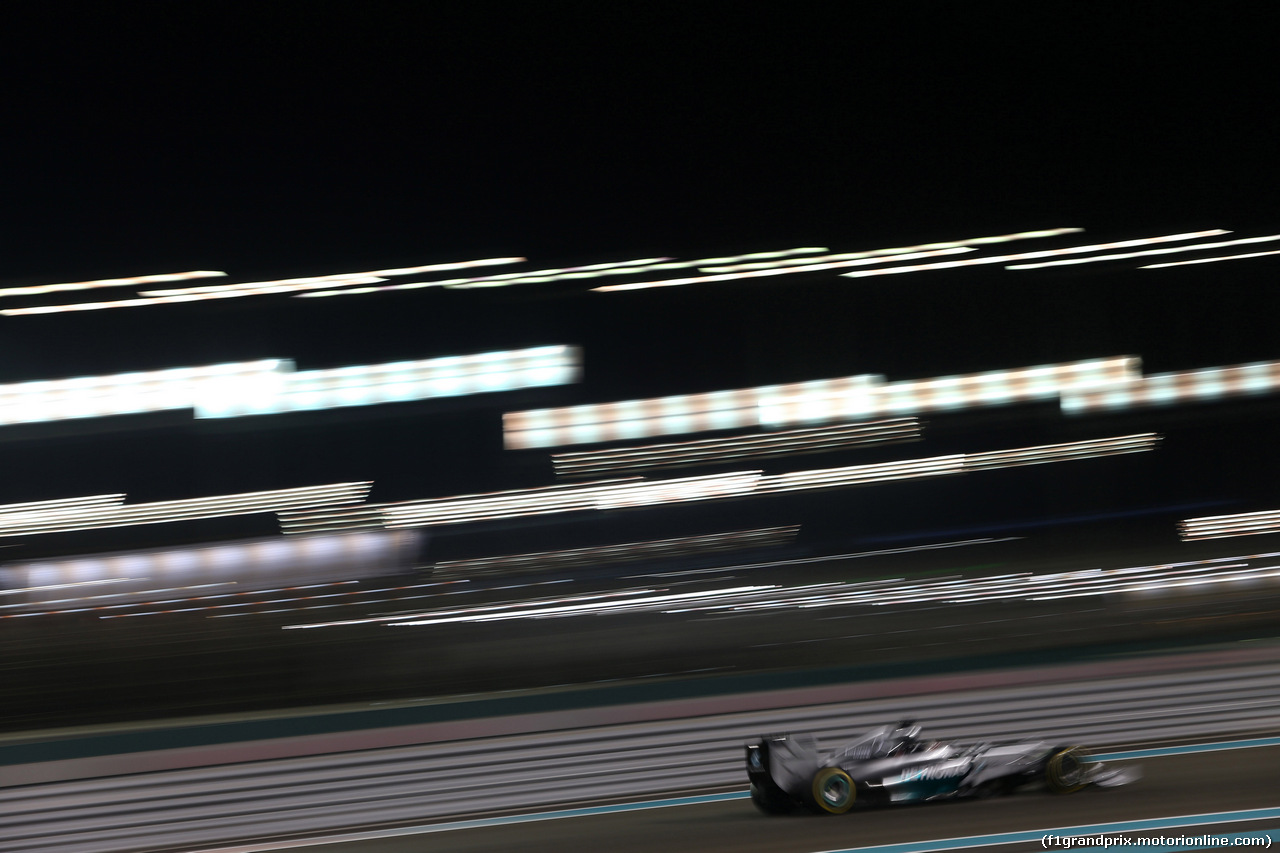 GP ABU DHABI, 21.11.2014 - Prove Libere 2, Lewis Hamilton (GBR) Mercedes AMG F1 W05