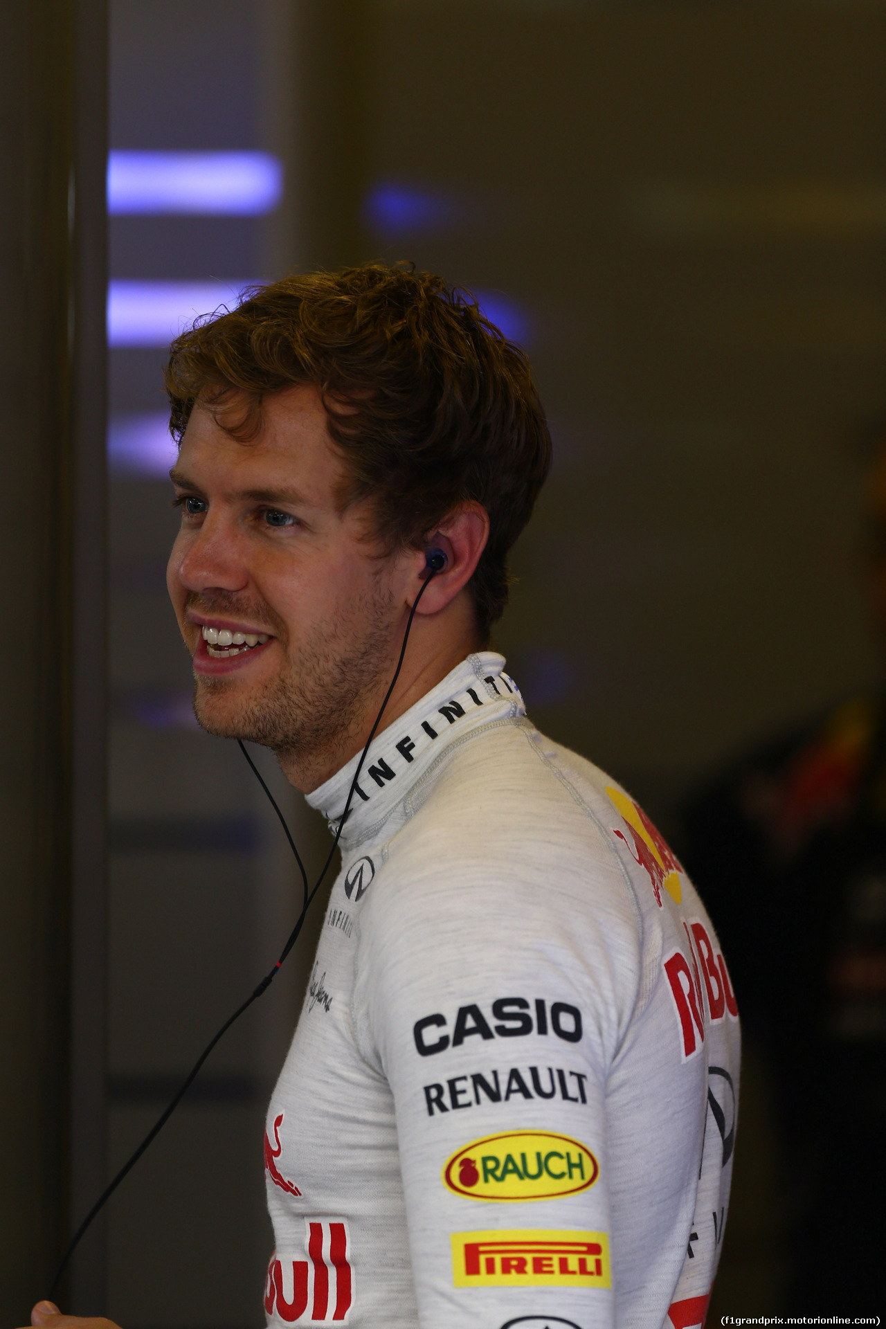 GP ABU DHABI, 21.11.2014 - Prove Libere 2, Sebastian Vettel (GER) Red Bull Racing RB10