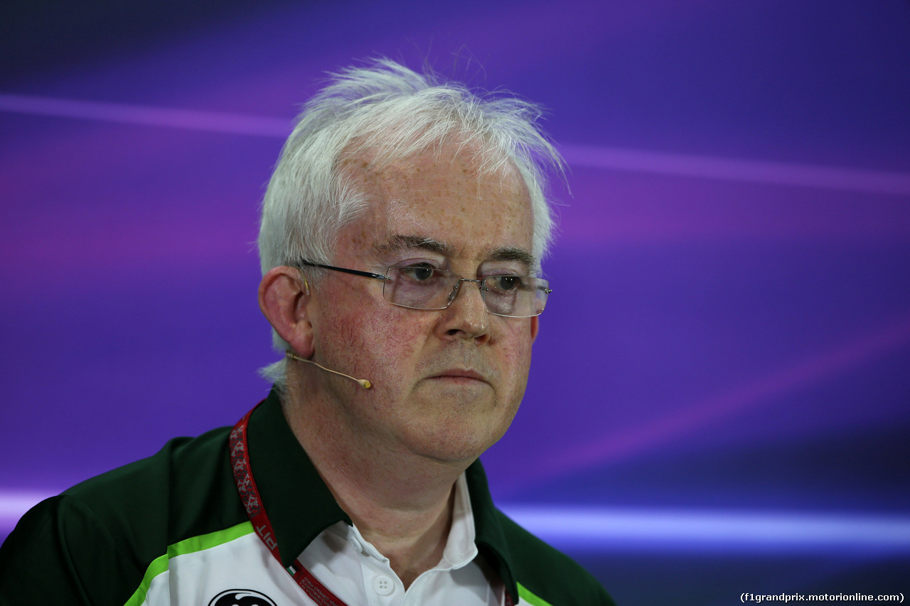 GP ABU DHABI, 21.11.2014 - Conferenza Stampa, Finbarr O'Connell, Team Principal, Caterham F1 Team