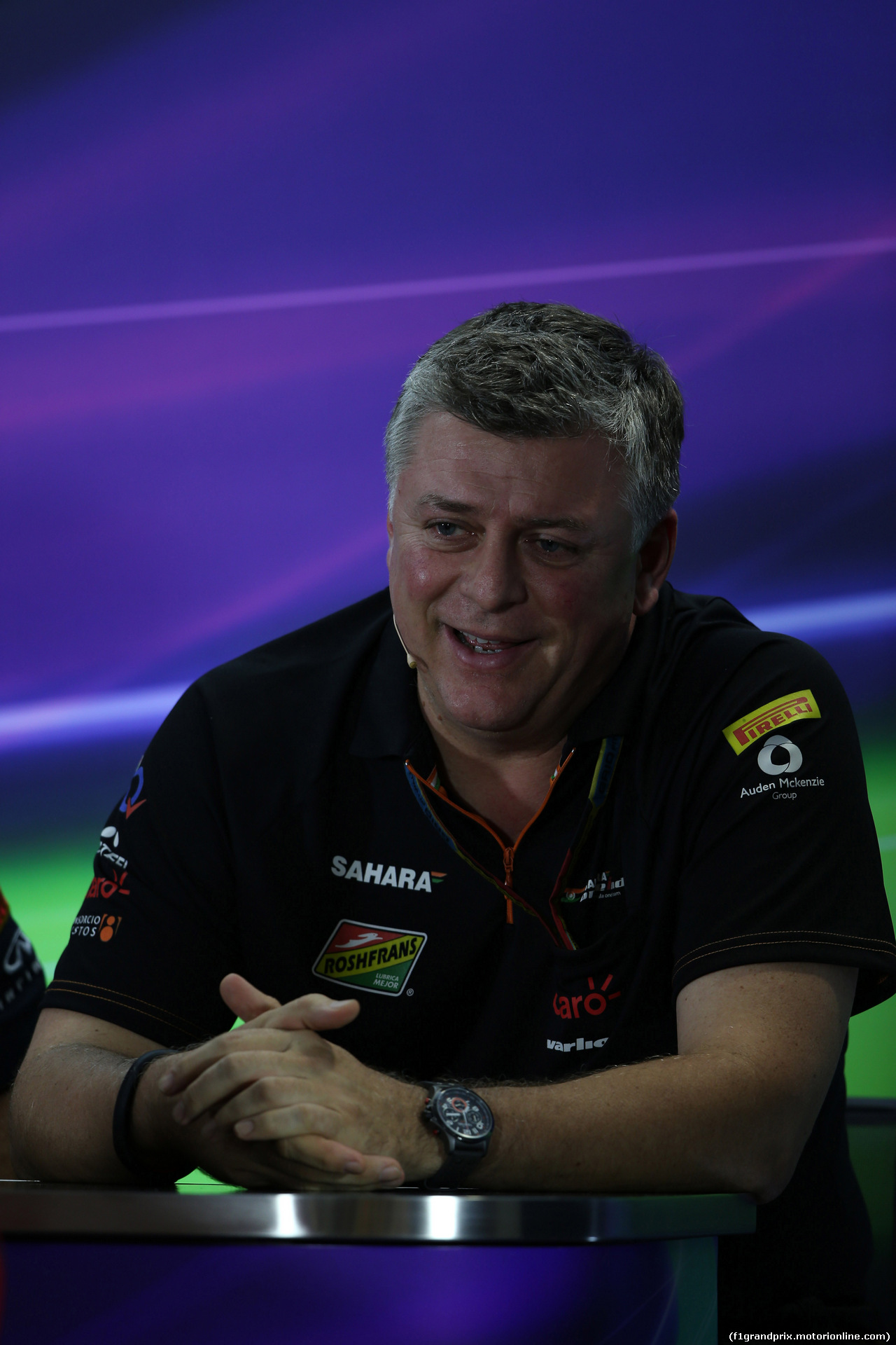 GP ABU DHABI, 21.11.2014 - Conferenza Stampa, Otmar Szafnauer (USA) Sahara Force India F1 Chief Operating Officer