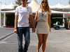 GP ABU DHABI, 21.11.2014 - Nico Rosberg (GER) Mercedes AMG F1 W05 e sua moglie Vivian Sibold