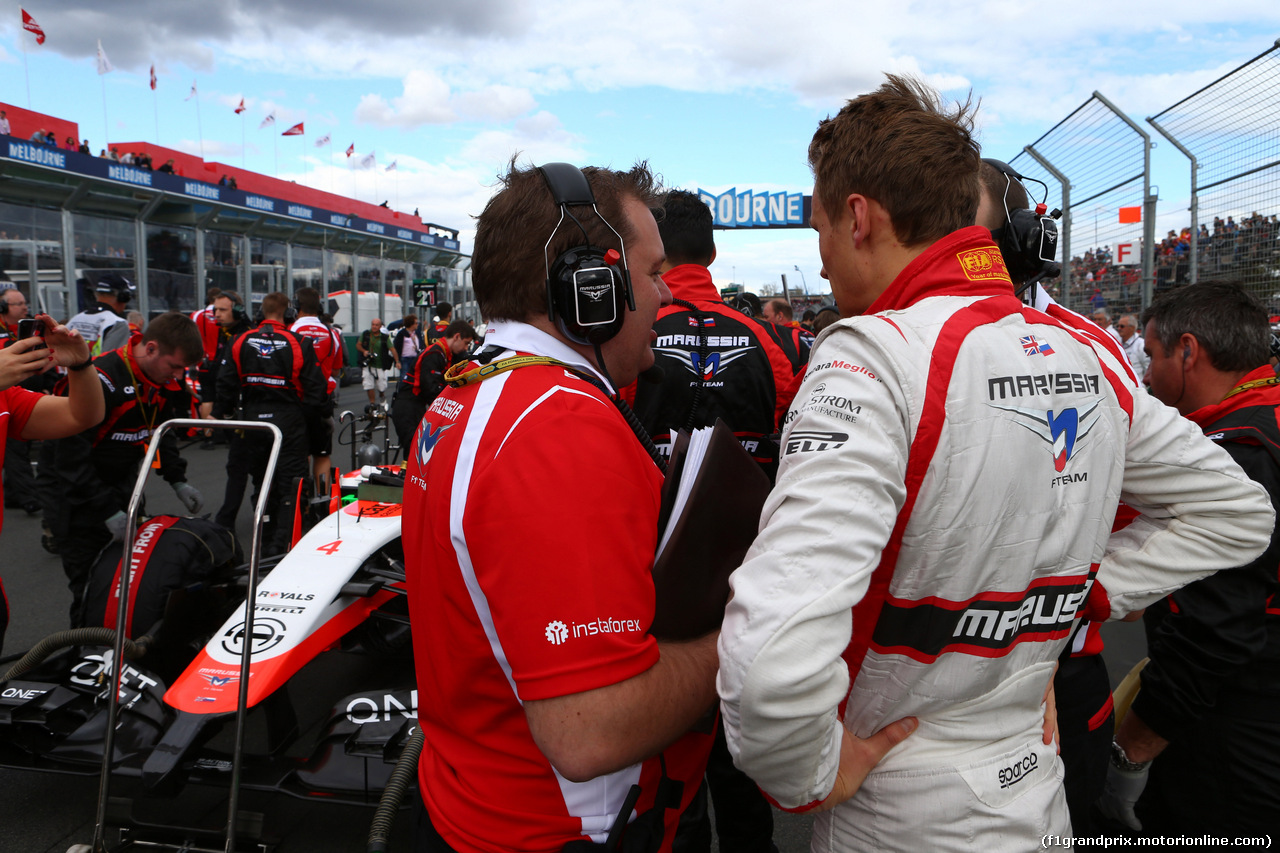 GP AUSTRALIA, 16.03.2014- Gara, Max Chilton (GBR), Marussia F1 Team MR03