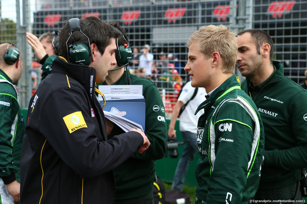 GP AUSTRALIA, 16.03.2014- Gara, Marcus Ericsson (SUE) Caterham F1 Team CT-04