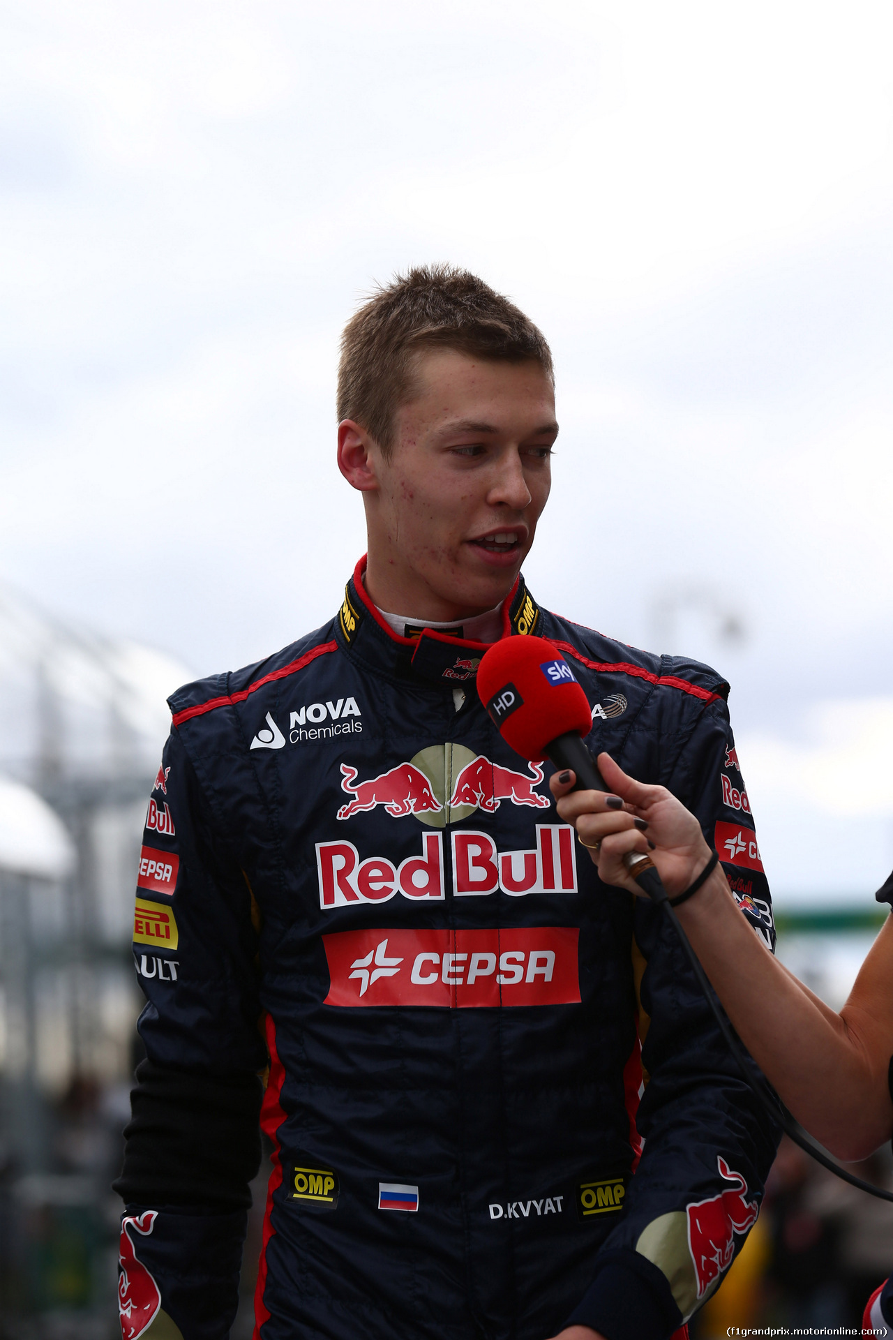 GP AUSTRALIA, 16.03.2014- Gara, Daniil Kvyat (RUS) Scuderia Toro Rosso STR9
