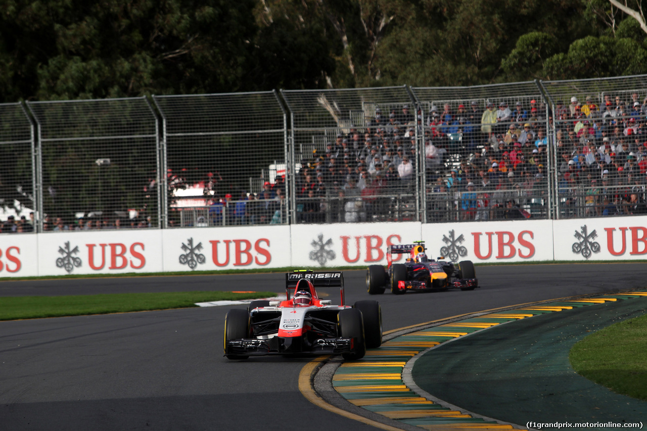 GP AUSTRALIA, 16.03.2014- Gara, Max Chilton (GBR), Marussia F1 Team MR03