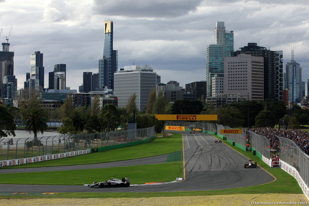 GP AUSTRALIA, 16.03.2014- Gara, Kevin Magnussen (DEN) McLaren Mercedes MP4-29
